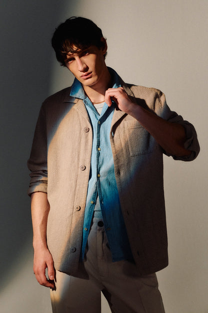 Barbour Sandwood Waffle Overshirt