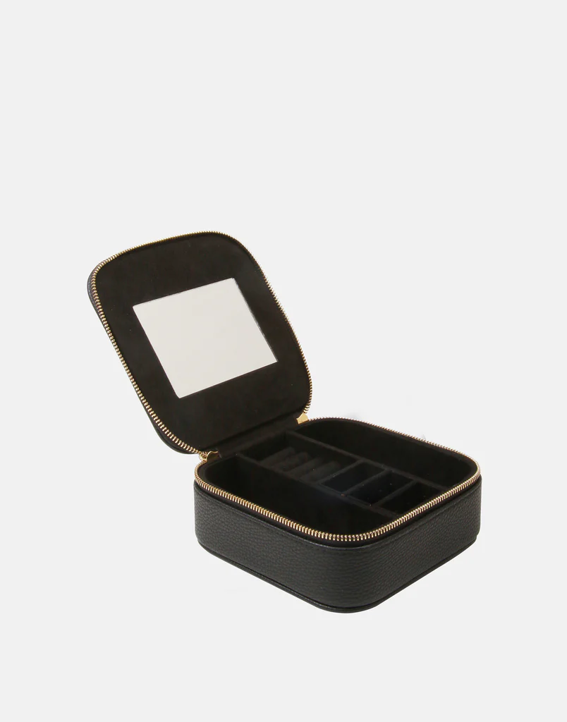 Black - Mini Jewellery Box