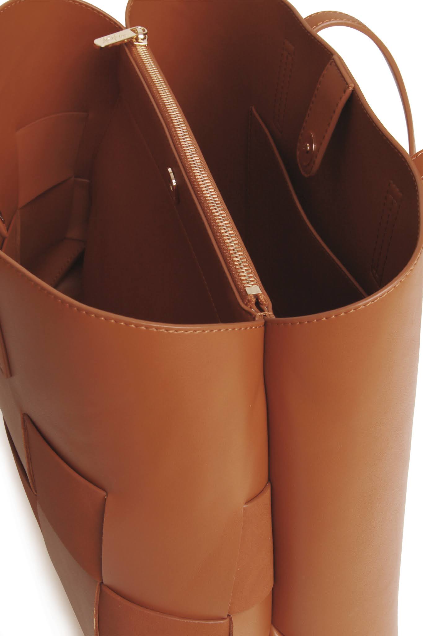 Milan Tote Bag - Tan