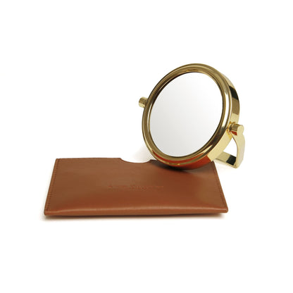 Tan - Venice Miirror and pouch