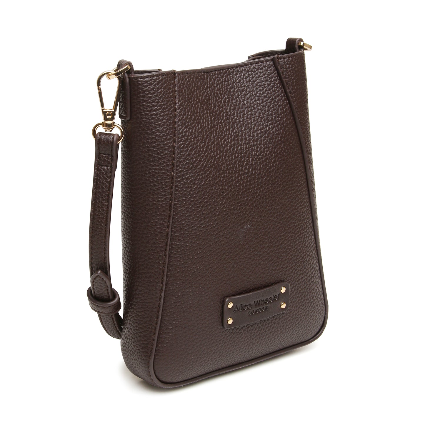 Chocolate - Kensington Phone Crossbody Bag