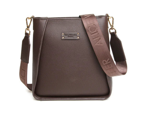 Chocolate - Kensington Crossbody Bag