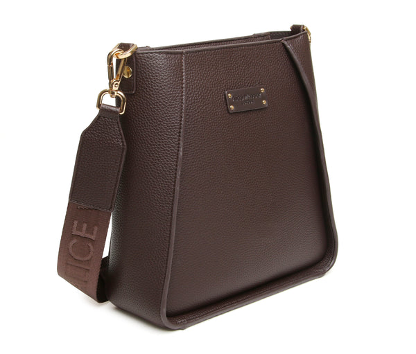 Chocolate - Kensington Crossbody Bag