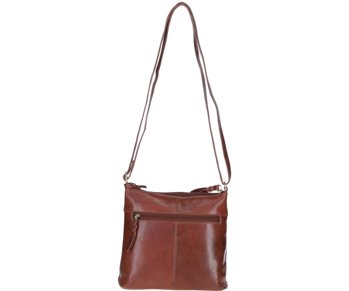Ava Crossbody Bag Cognac L-75