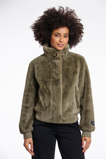 Short Fake Fur Jacket
