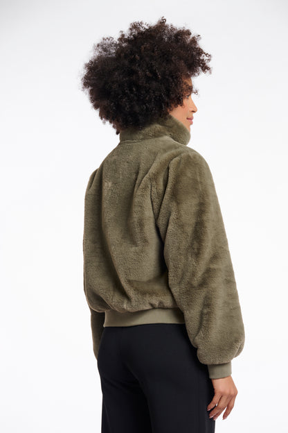 Short Fake Fur Jacket