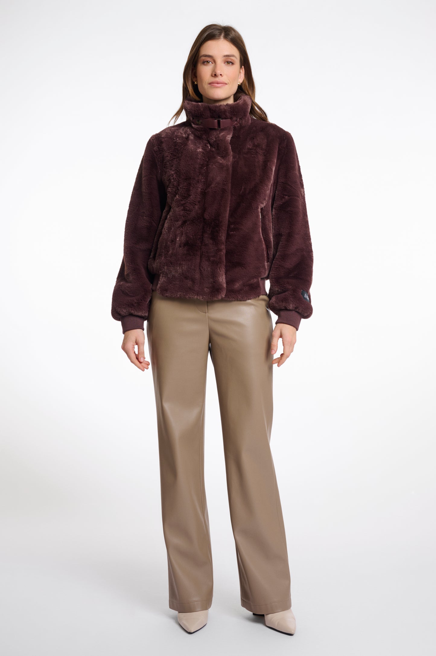 Short Fake Fur Jacket