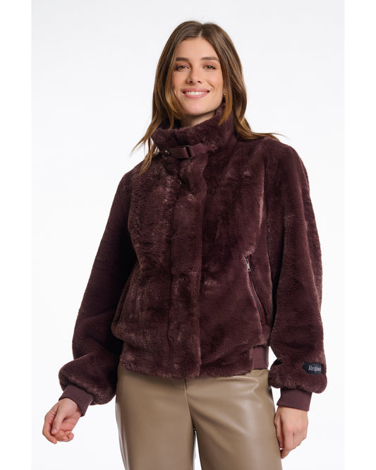 Short Fake Fur Jacket