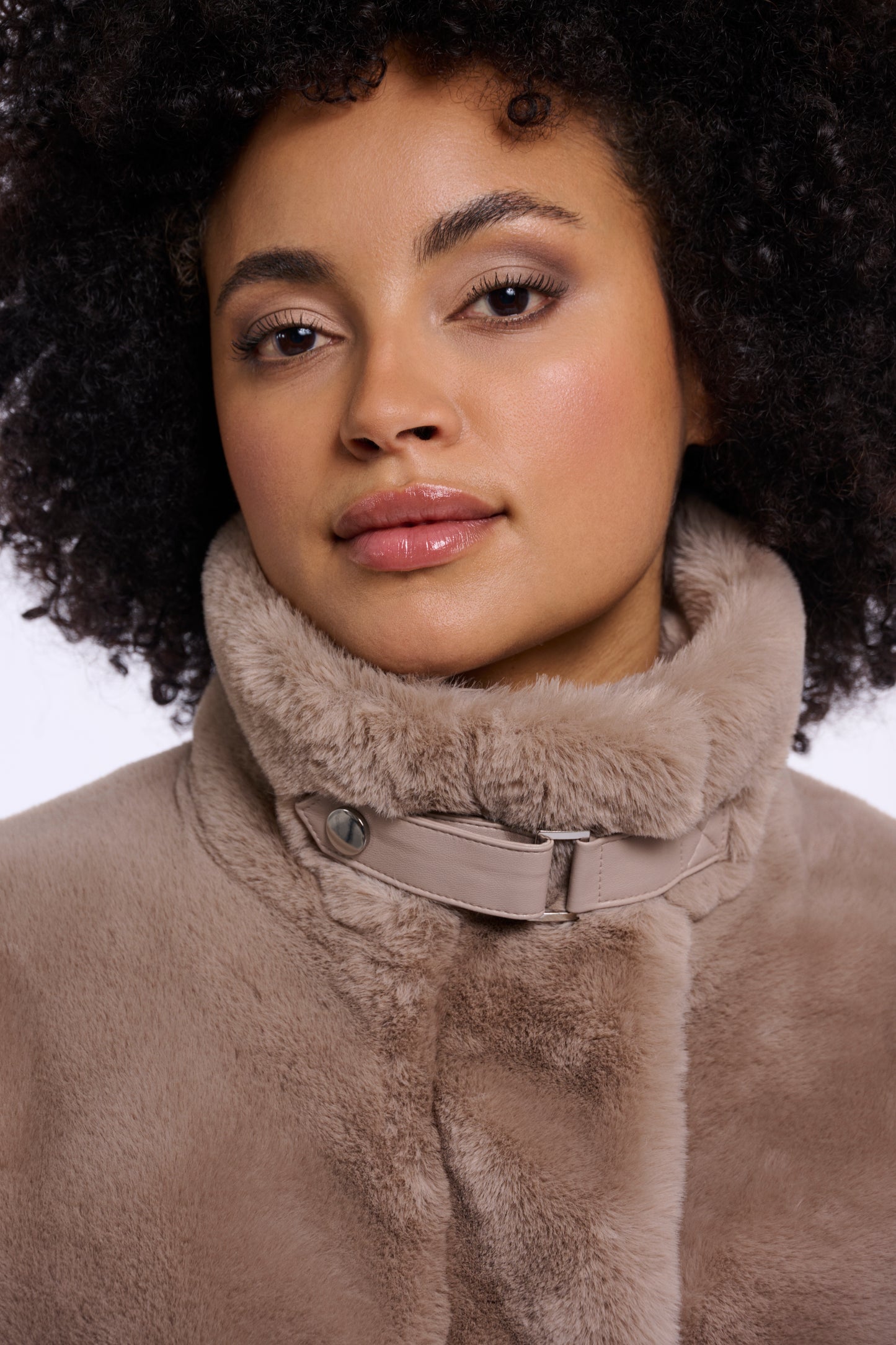 Short Faux Fur Jacket