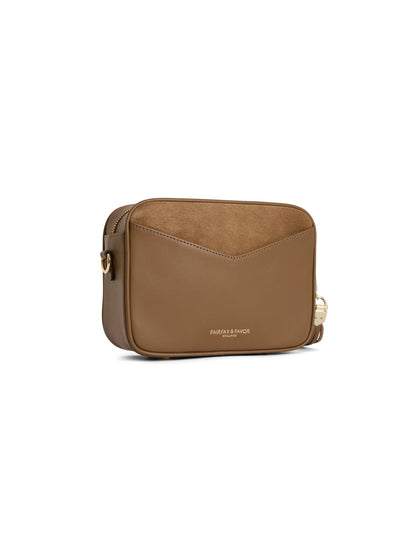 Finsbury Cross Body Bag Harlequin Suede