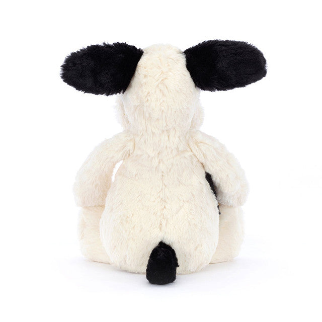 Bashful Black & Cream Puppy  - Medium