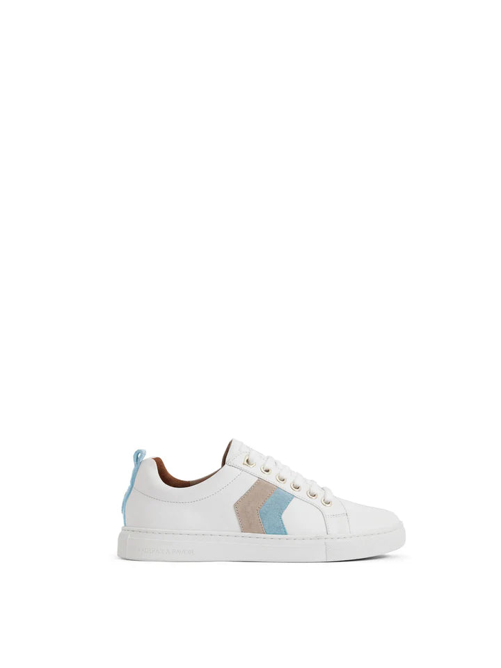 Womens Alexandra Leather Trainers