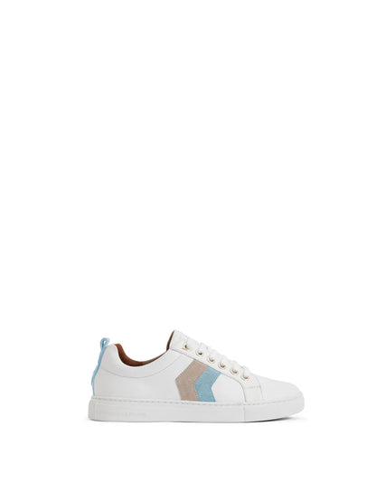 Womens Alexandra Leather Trainers