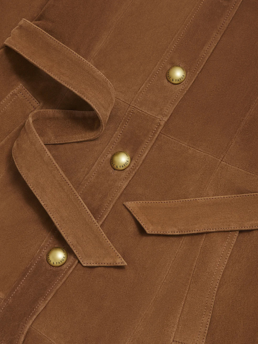 The Lylla Coat Dress Suede