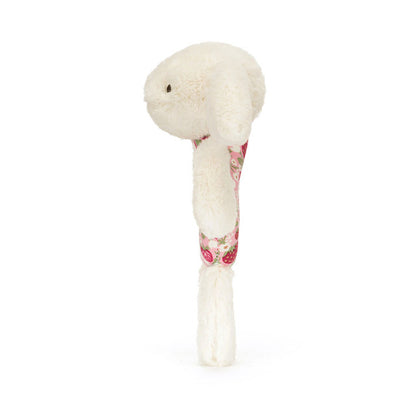 Bashful Beige Bunny Ring Rattle