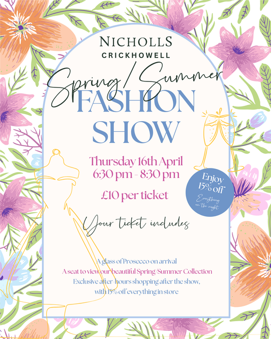 Crickhowell Fashion Show Ticket 16.04