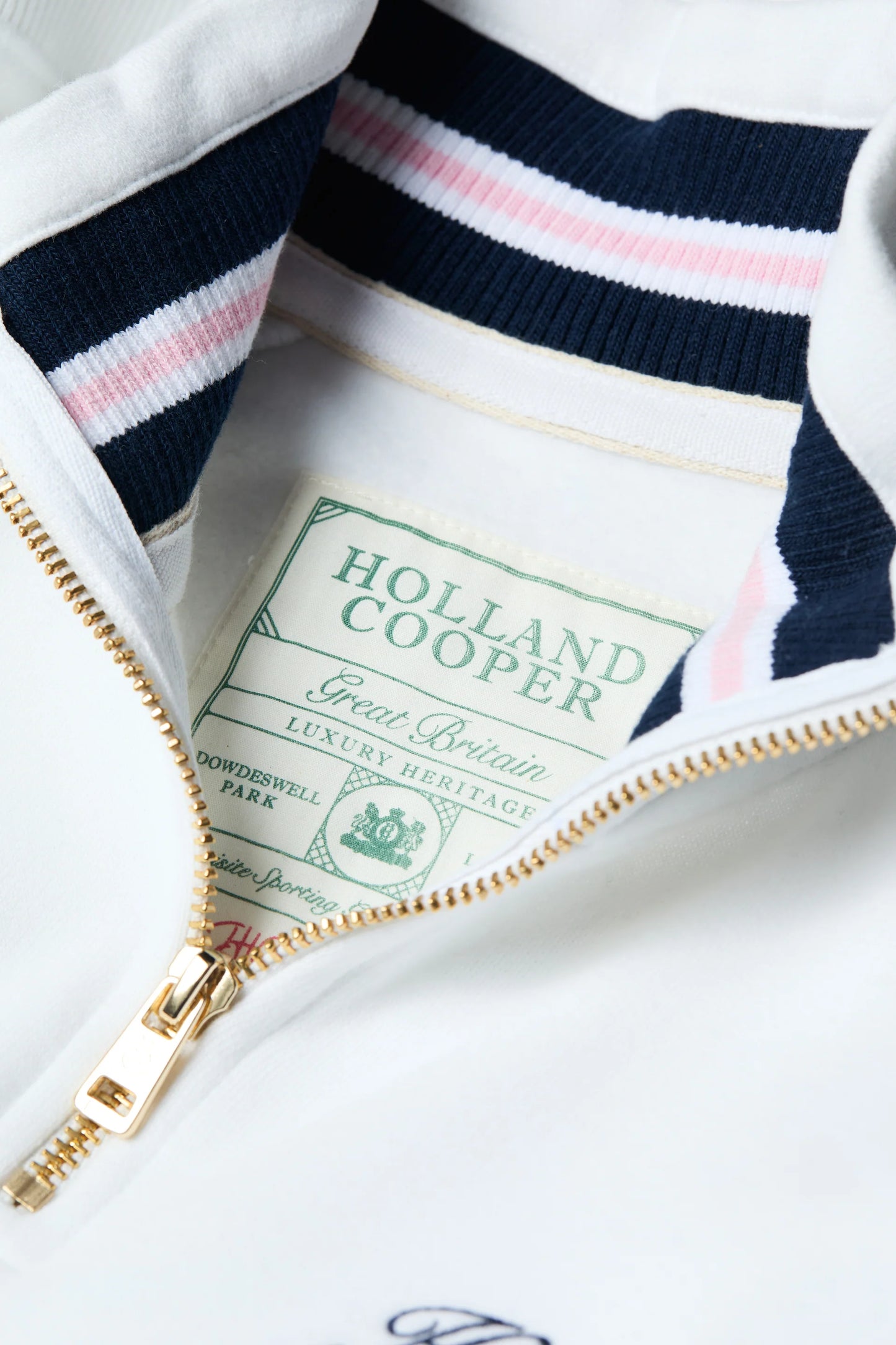Burford Quarter Zip Neck Sweat