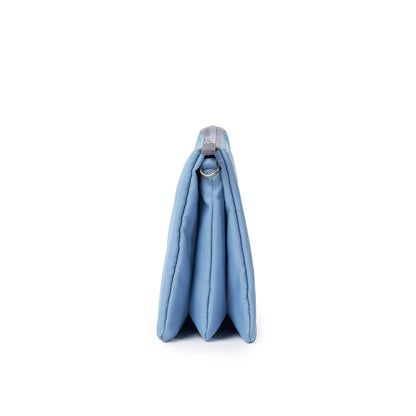 Carnaby Crossbody in Retro Blue Canvas