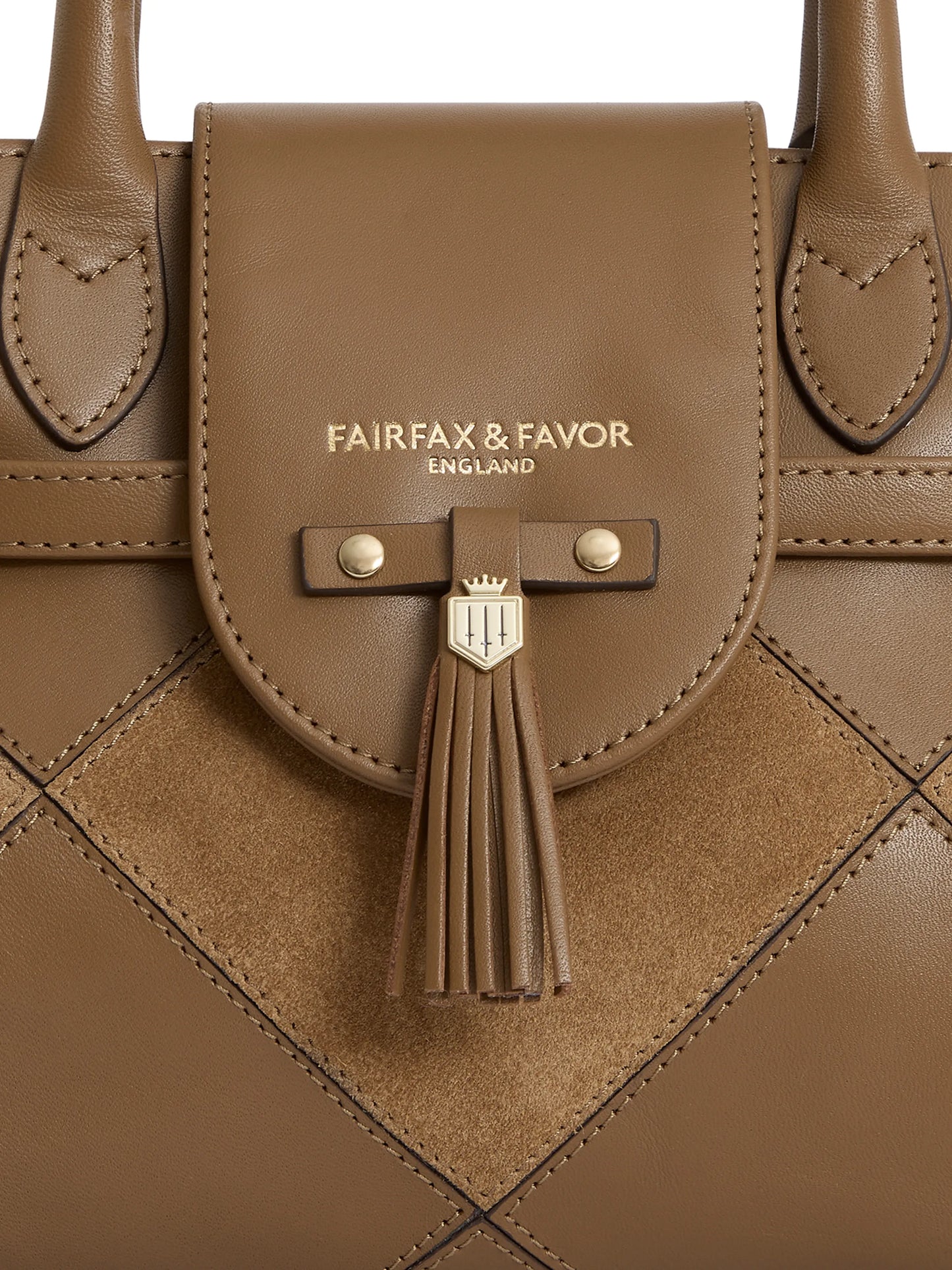 Mini Windsor Handbag Harlequin Suede