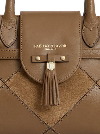 Mini Windsor Handbag Harlequin Suede