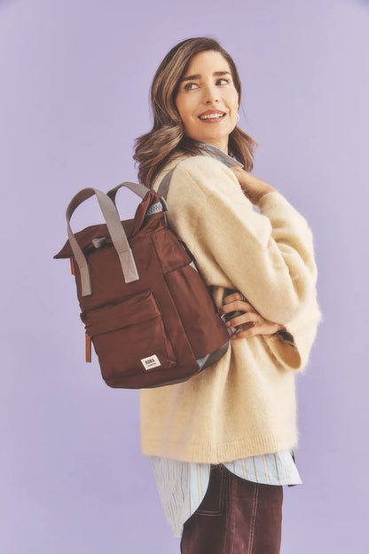 Canfield Medium Backpack in Rocky Road Nylon - Medium