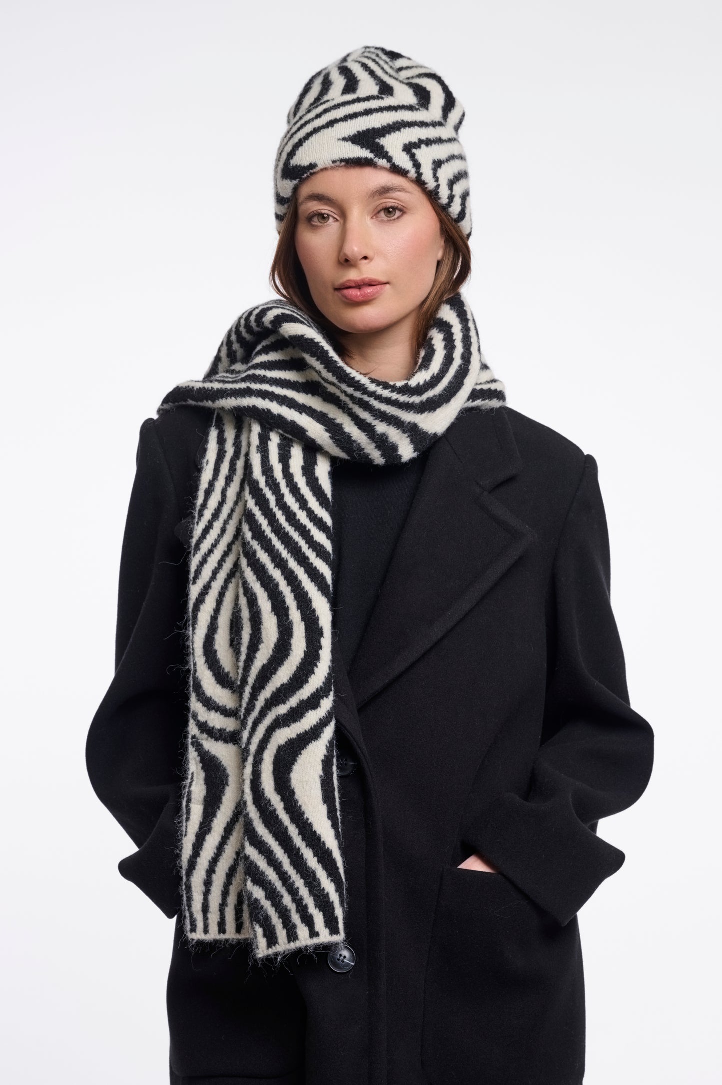 Zebra scarf