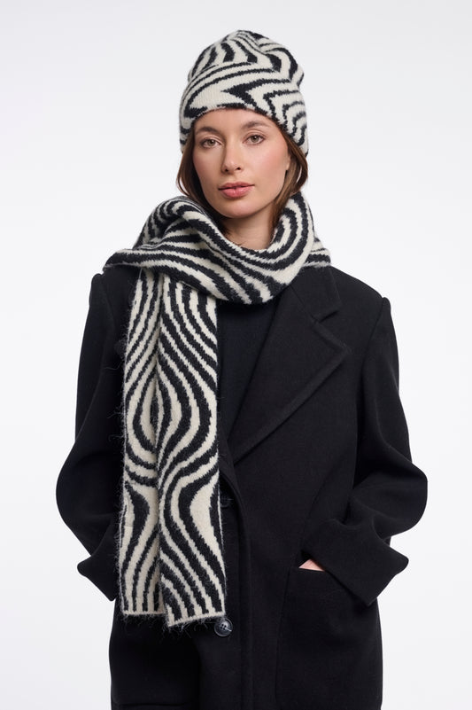 Zebra scarf
