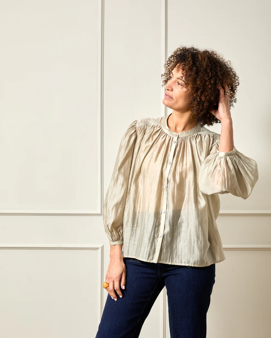 Dawn Blouse Taupe