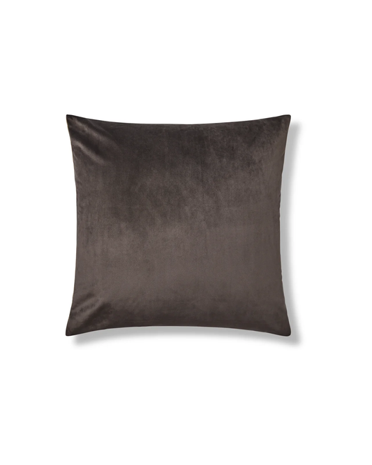 Jasper Square Cushion Velvet Mole
