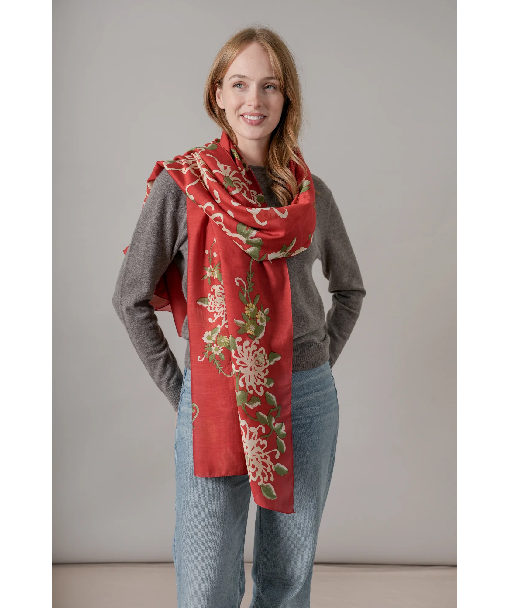 Chrysanthemum Red Scarf – Nicholls