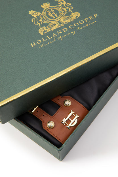 Contrast Leather Gloves