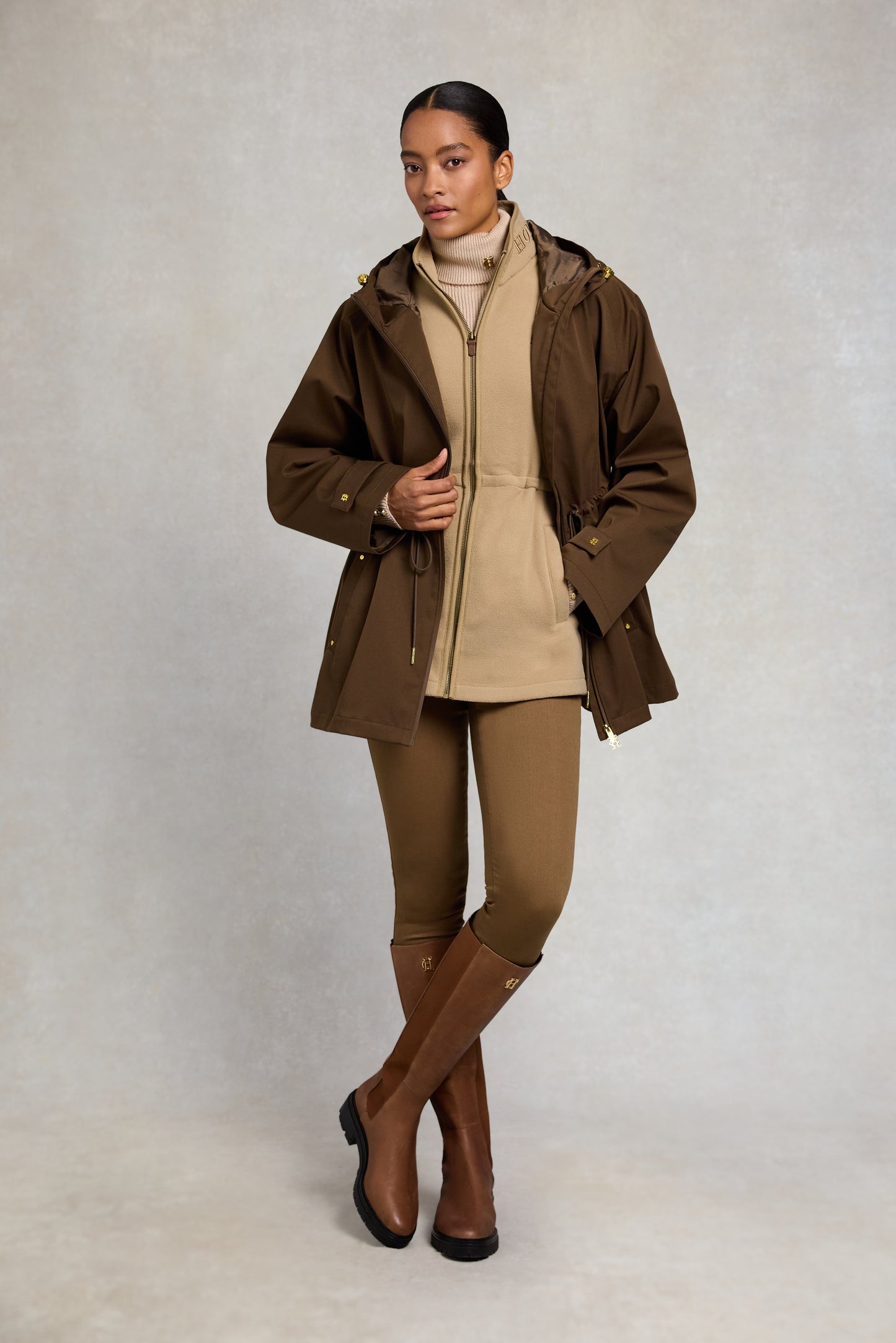 Country Longline Fleece Gilet