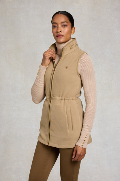 Country Longline Fleece Gilet