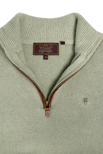 Country Quarter Zip Knit