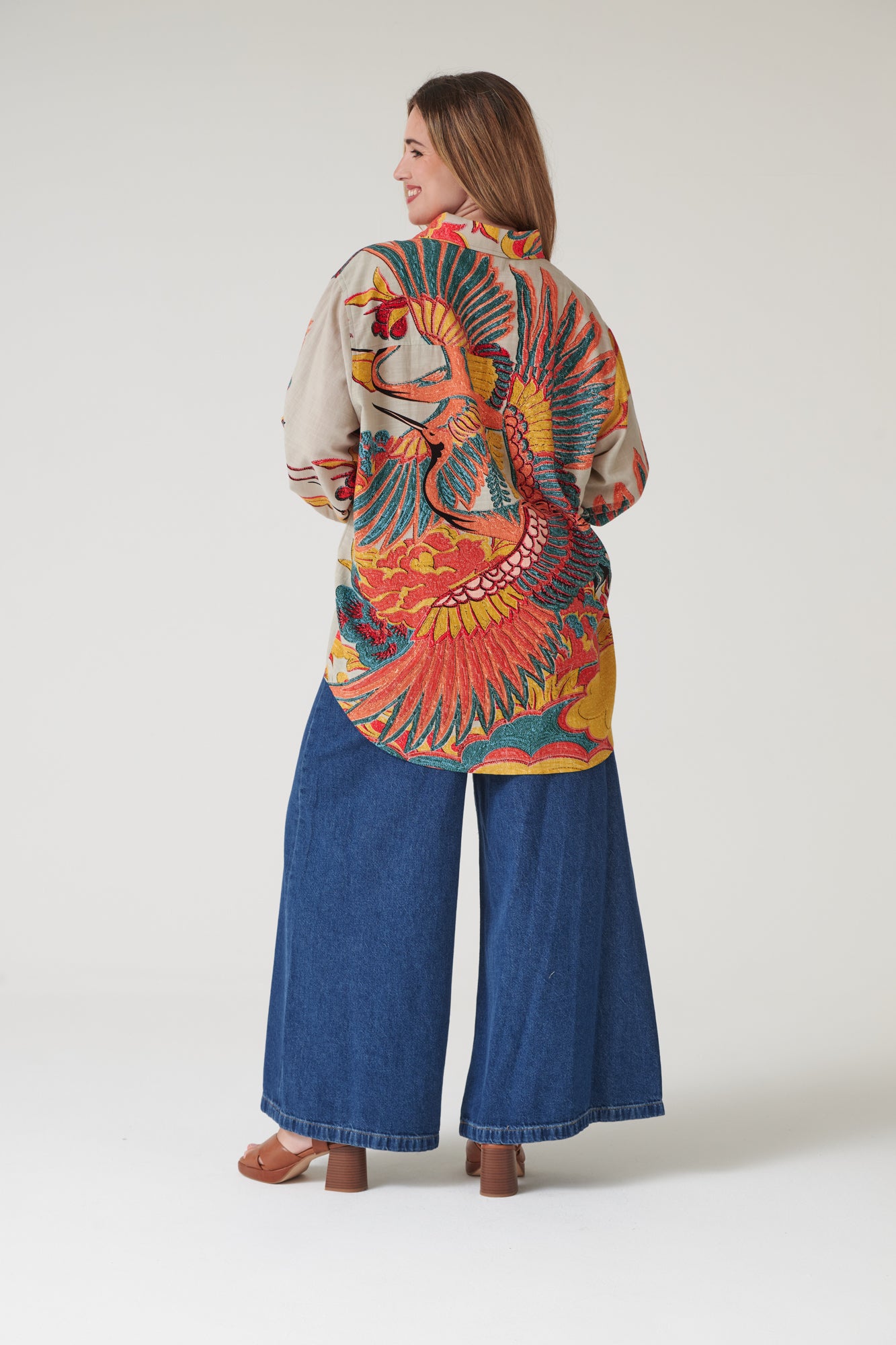 Crane Stone Oversized Shirt