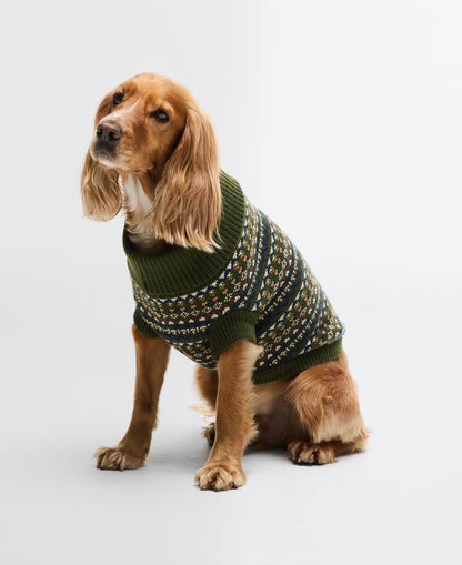 Marlow Fair Isle Dog Jumper