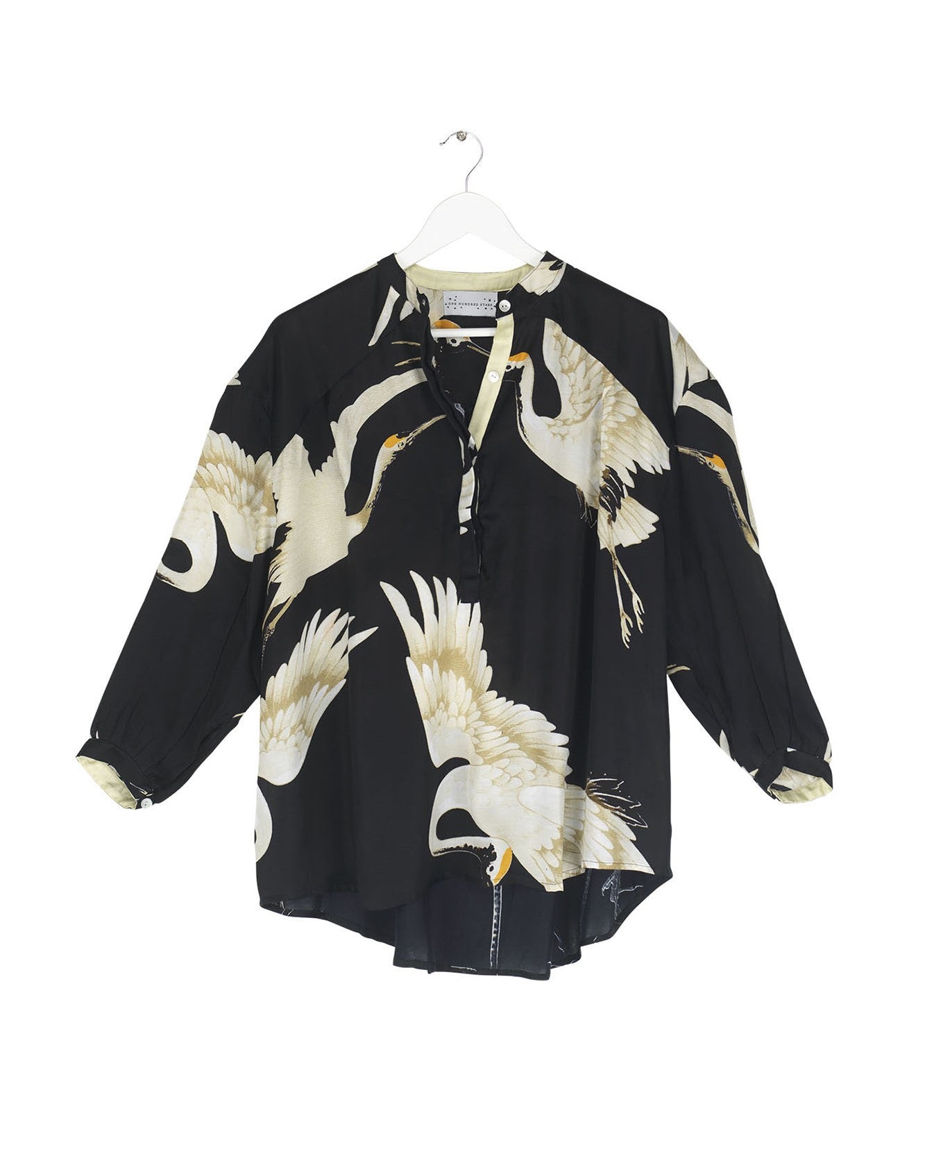 Stork Black Darcy Shirt - S/M