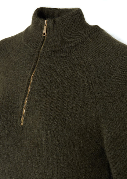 Tori Half Zip Knit