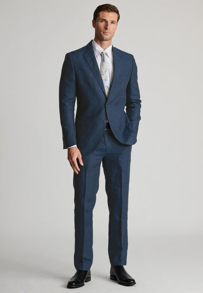 Tailored Fit Eastwood Navy Suit Jacket