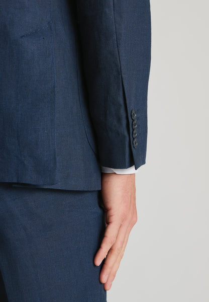 Tailored Fit Eastwood Navy Suit Jacket