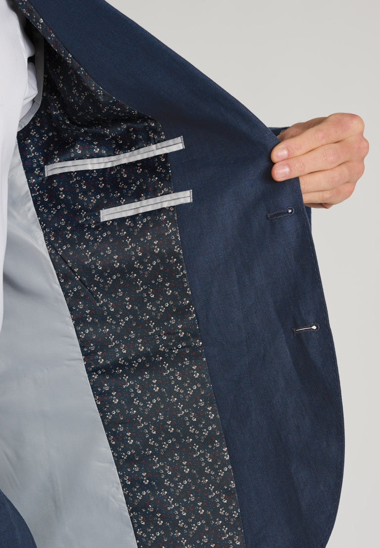 Tailored Fit Eastwood Navy Suit Jacket
