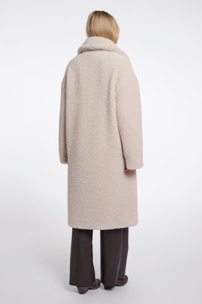 Double Breasted Teddy Coat