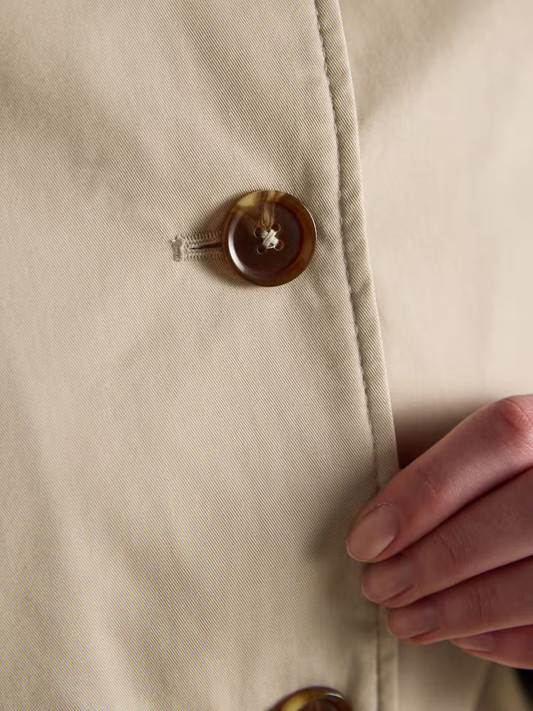 Rainmore Neutral Button Through Waterproof Raincoat