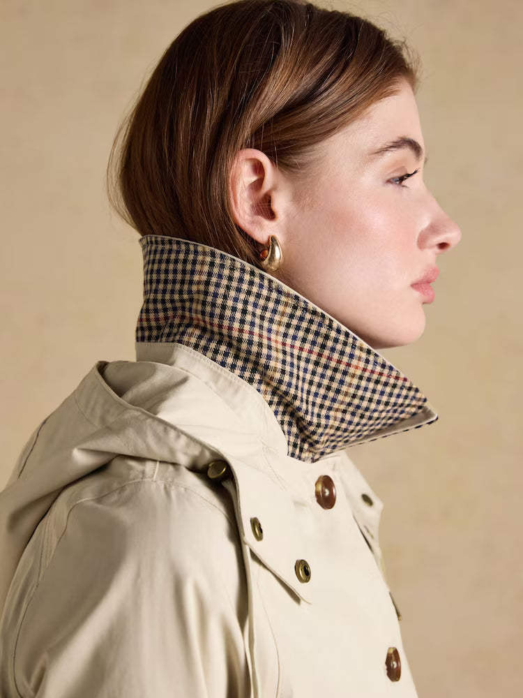 Rainmore Neutral Button Through Waterproof Raincoat