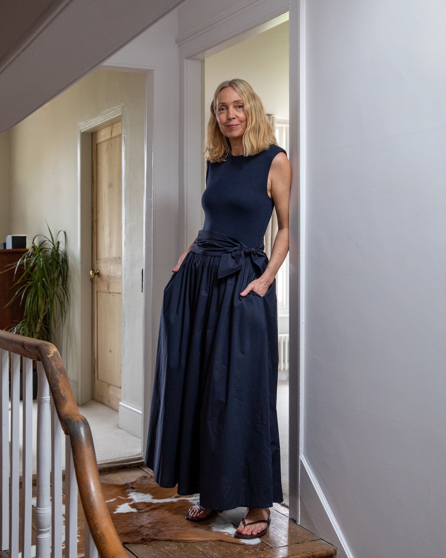 Johann Dress - Navy