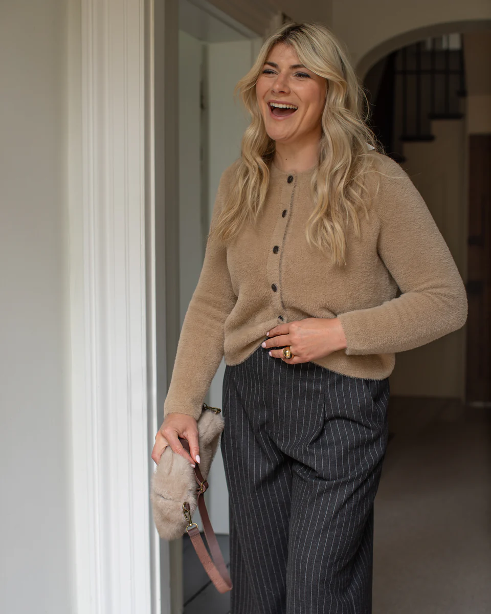 Mary Cardigan Light Tan