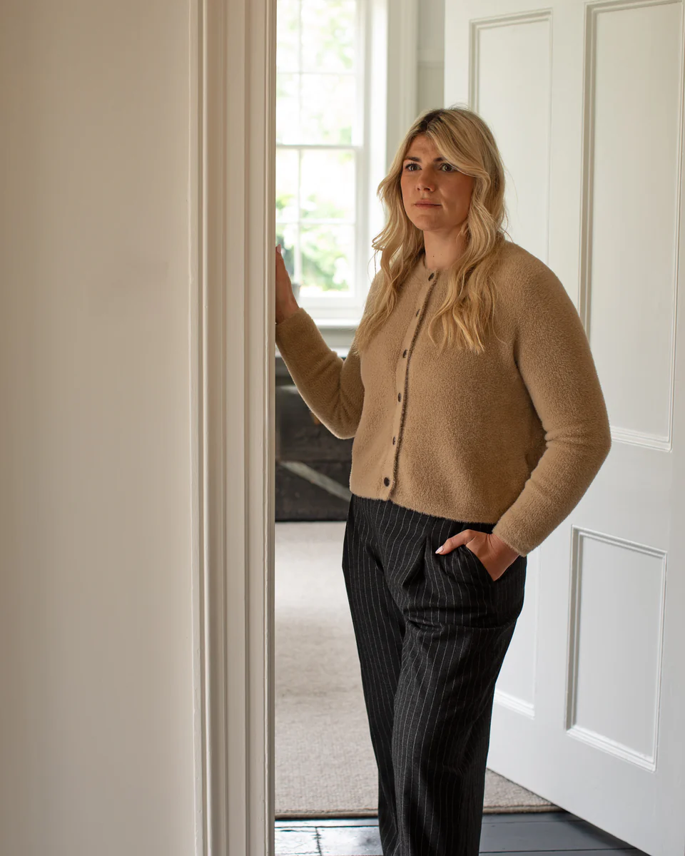 Mary Cardigan Light Tan