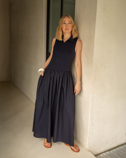 Tracey Dress - Navy