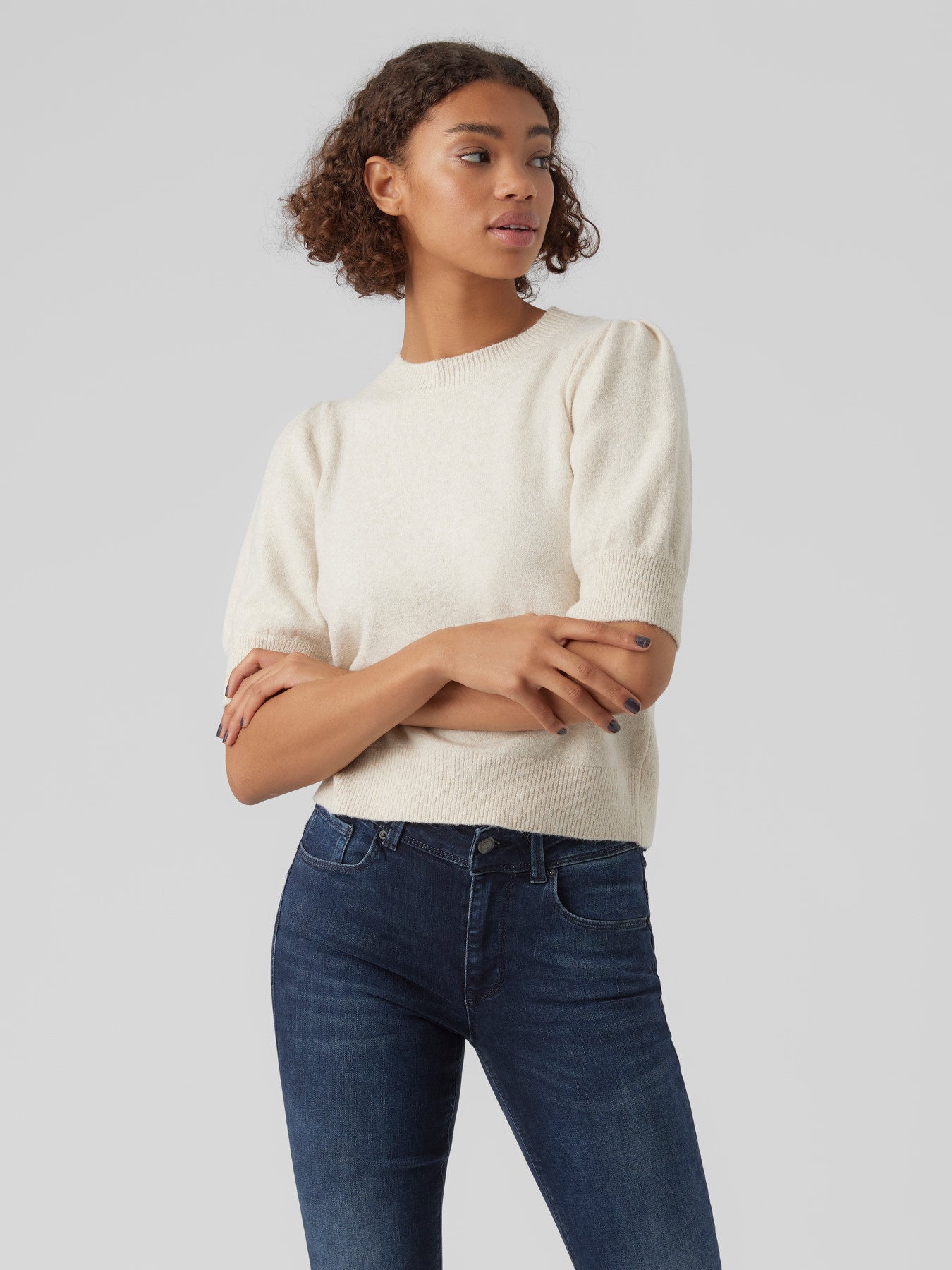 Doffy 2/4 O-Neck Pullover