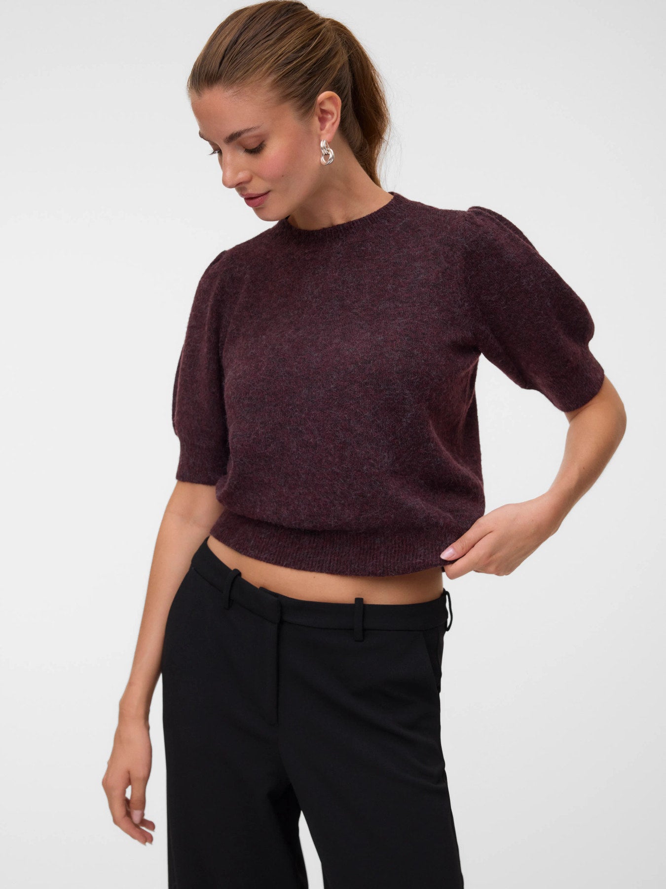 Doffy 2/4 O-Neck Pullover